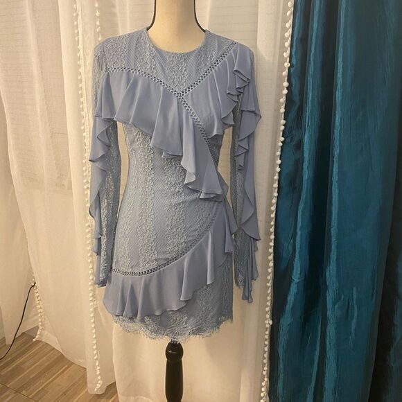 Keepsake lace dress, XS - Picture 1 of 10
